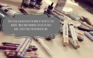 studyingunderthemasters artist quote