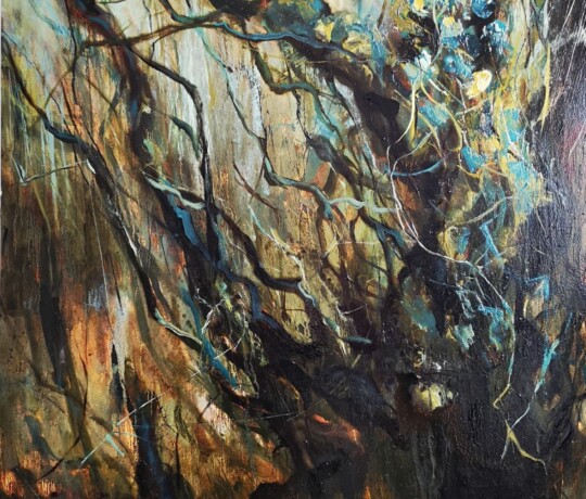A thousand words unsaid - Oil on board, 36 x 24 inches (2021) Available